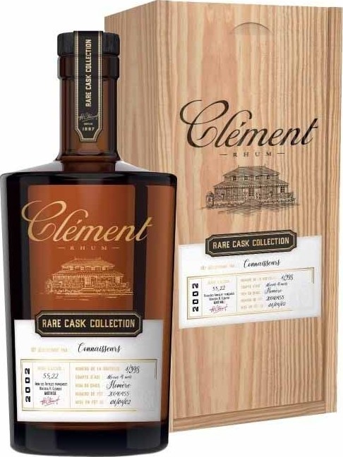 Clement 2002 Rare Cask Collection 55.22% 500ml