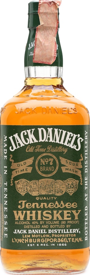 Jack Daniel's Green Label 40% 1000ml