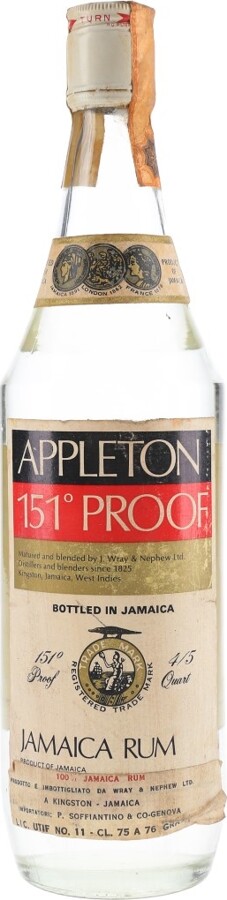 Appleton Estate 151 Proof Jamaica 75.5% 750ml
