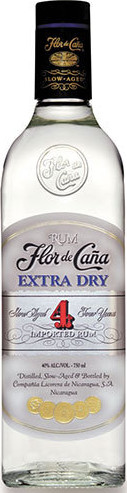 Flor de Cana Extra Dry White 4yo 40% 750ml