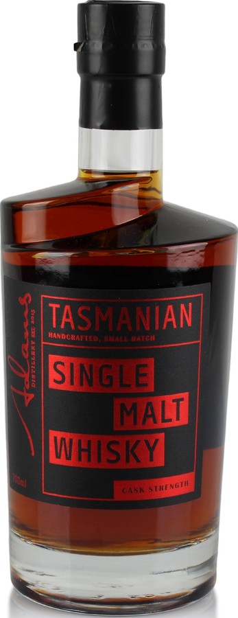 Adams Tasmania Single Malt Cask Strength Lightly Peated Sherry 225L Ex-Sherry 62.2% 700ml