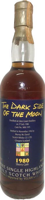 Glen Grant 1980 MM The Dark Side Of The Moon Sherry Cask 46% 700ml