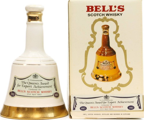 Bell's 1983 Queen's Award for Export Achievement 40% 500ml