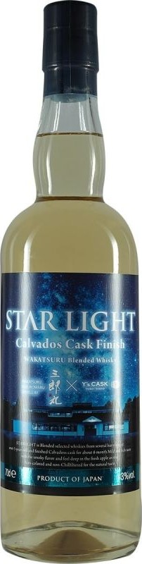 Wakatsuru Saburomaru Starlight Calvados Cask Finish 43% 700ml