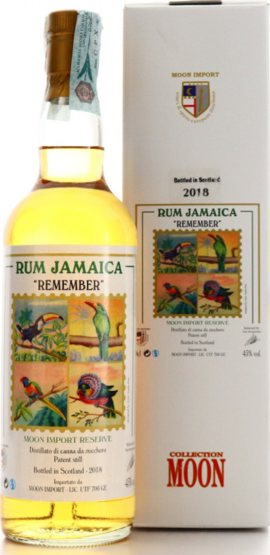 Moon Import Jamaica Remember Edition 2018 45% 700ml