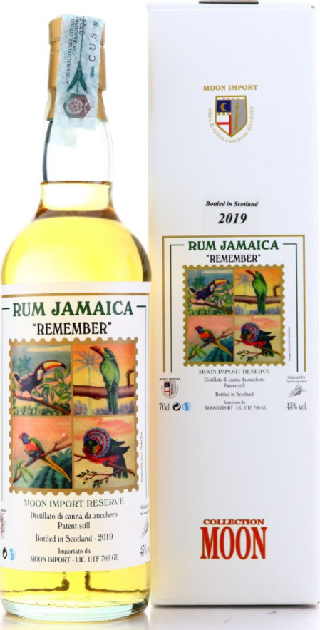 Moon Import Jamaica Remember Edition 2019 45% 700ml