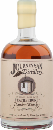 Journeyman Distillery Featherbone Bourbon Whisky Small Batch 45% 500ml