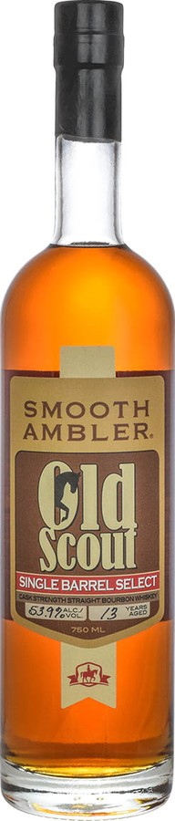 Smooth Ambler Old Scout Single Barrel Select 53.9% 750ml