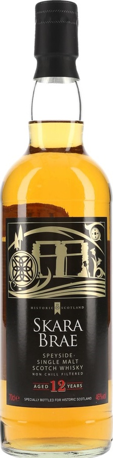 Skara Brae 12yo Speyside Single Malt Scotch Whisky Sherry Butts Historic Scotland 46% 700ml