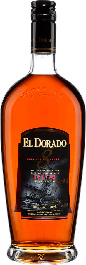 El Dorado 8yo 40% 750ml