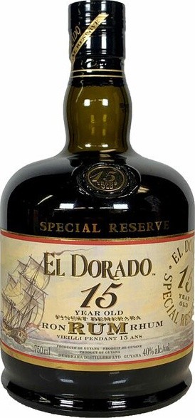 El Dorado Special Reserve 15yo 43% 750ml