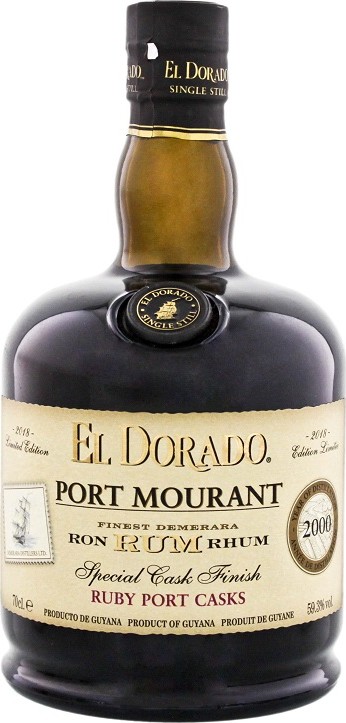 El Dorado 2000 Port Mourant Ruby Port Casks 59.3% 700ml
