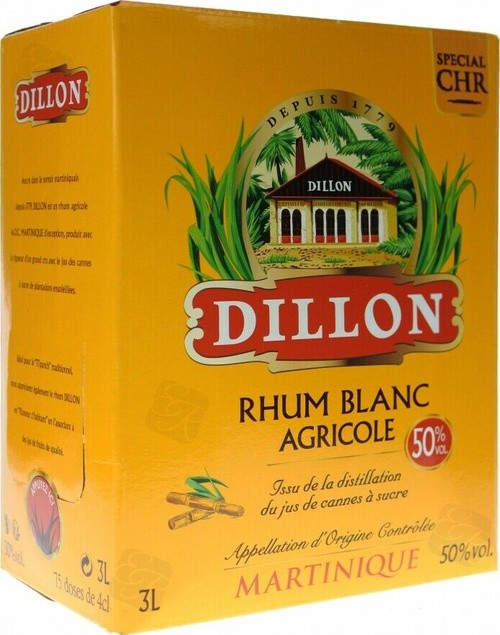 Dillon Agricole Blanc 50% 3000ml