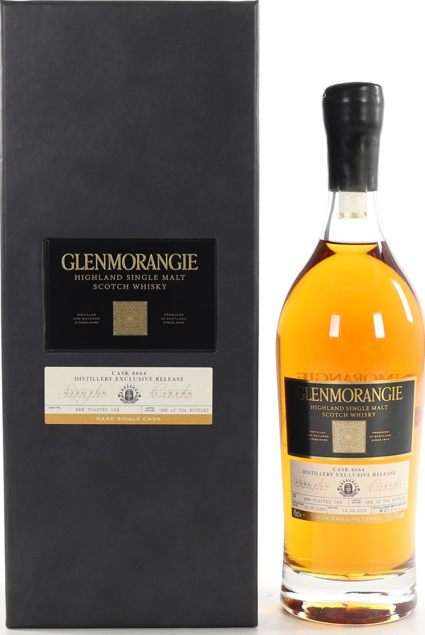 Glenmorangie 2006 Distillery Exclusive Release New Toasted Oak #8664 55.7% 700ml