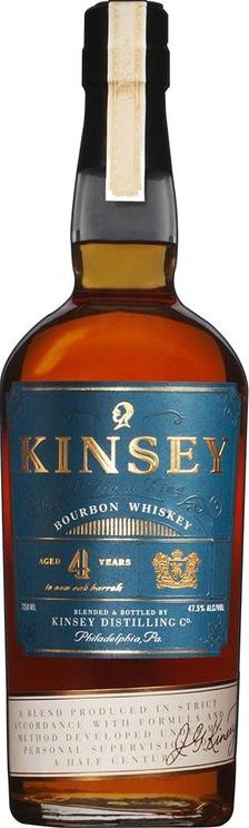 Kinsey 4yo Bourbon Whisky 47.5% 750ml