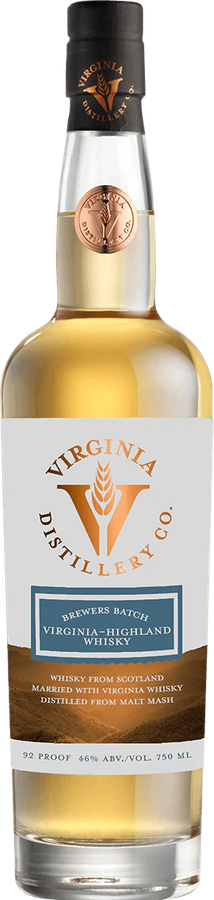 Virginia Brewers Batch Virginia-Highland Whisky Beer Cask 46% 750ml