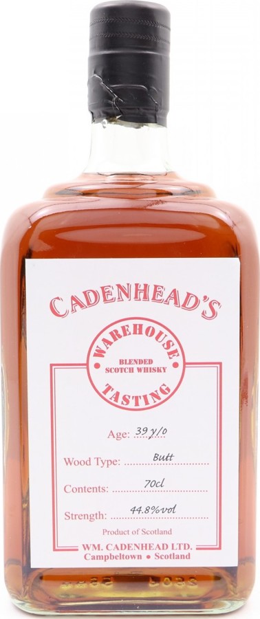 Cadenhead's Warehouse Tasting 39yo 44.8% 700ml