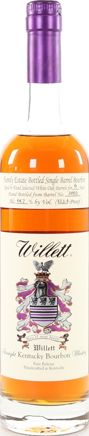 Willett 7yo Family Estate Bottled Single Barrel Bourbon #8198 The Party Source 61.7% 750ml