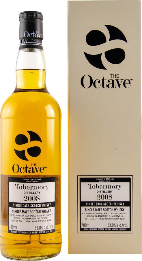Tobermory 2008 DT The Octave Oak #1620613 53% 700ml
