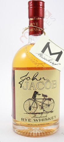 John Jacob Handmade Rye Whisky 40% 750ml