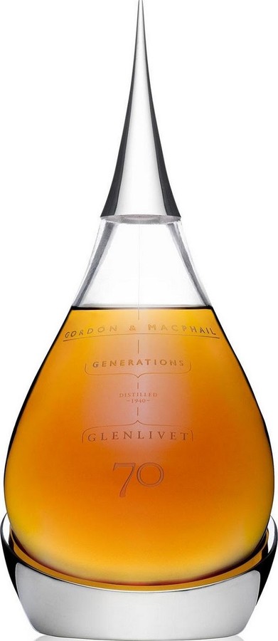Glenlivet 70yo GM Generations First fill Sherry Butt 45.9% 700ml