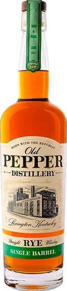 Old Pepper 4yo Single Barrel #1014 55% 750ml