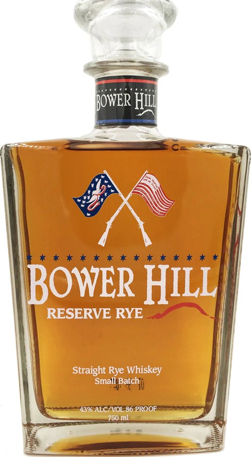 Bower Hill Reserve Rye Straight Rye Whisky 43% 750ml