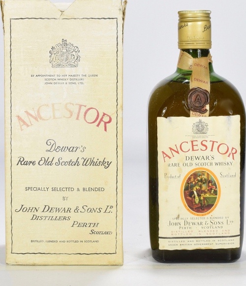 Ancestor 12yo Dewar's Rare Old Scotch Whisky 43% 750ml