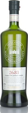 Clynelish 2000 SMWS 26.83 Cosmo with perfume samples Refill Hogshead 56.8% 700ml