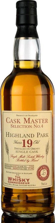 Highland Park 1977 WC Cask Master Selection #4 #7304 57.9% 700ml