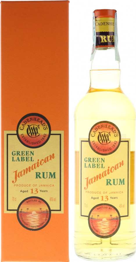 Cadenhead's Green Label Jamaican 13yo 46% 700ml