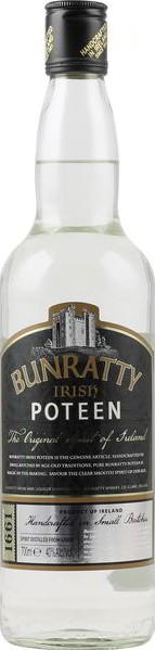 Bunratty Irish Potcheen 40% 700ml