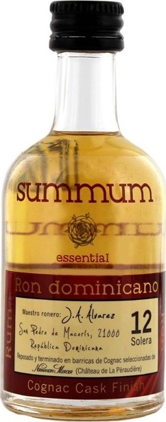 Ron Summum Ron Dominicano Cognac Cask Finish 12yo 43% 50ml