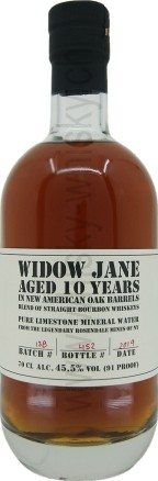 Widow Jane 10yo New American Oak Barrel Batch 138 45.5% 700ml