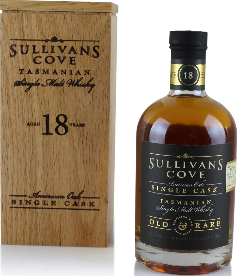 Sullivans Cove 2000 Old & Rare American Oak HH0106 48% 700ml