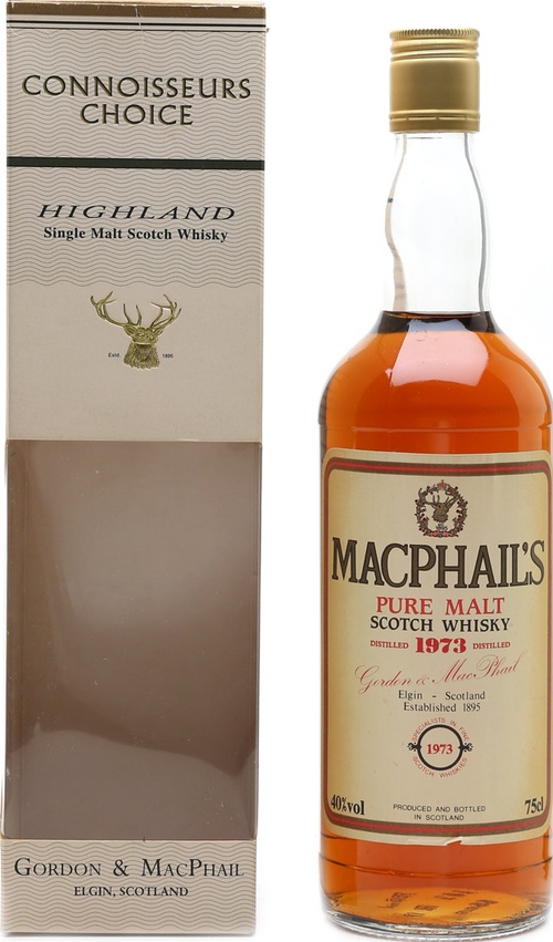 MacPhail's 1973 GM Pure Malt 40% 750ml