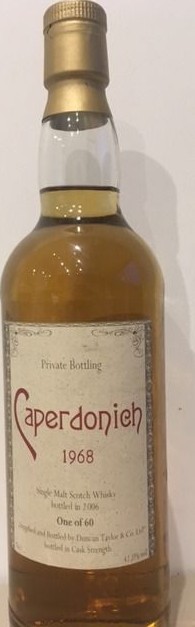 Caperdonich 1968 DT Private Bottling 42% 700ml