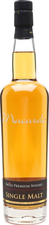 Macardo 2010 Single Malt Swiss Premium Whisky Single Malt New American Oak 42% 700ml
