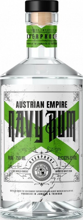 Austrian Empire Navy Rum Overproof 63% 700ml