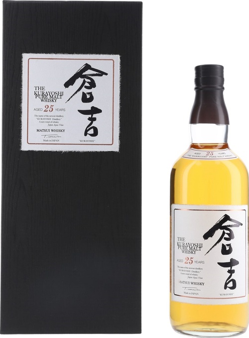 The Kurayoshi 25yo Pure Malt Whisky 48% 700ml