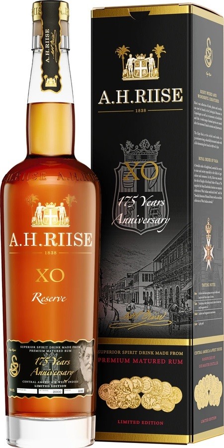 A.H. Riise XO Reserve 175th Anniversary 21yo 42% 700ml