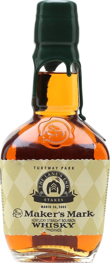Maker's Mark Black Wax Turfway Park The Lane's End Stakes 45% 375ml