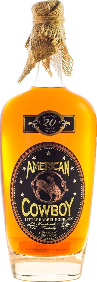 American Cowboy 20yo Little Barrel Bourbon 43% 750ml