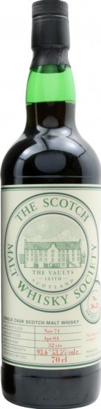 Benrinnes 1971 SMWS 36.25 Kit-Kat in the wrapper 53.5% 700ml