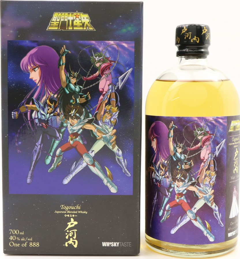 Togouchi Japanese Blended Whisky Saint Seiya 2nd Release 40% 700ml