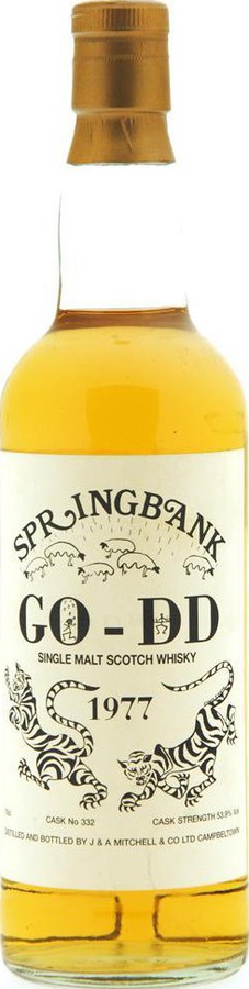 Springbank 1977 GO-DD #332 53.9% 700ml