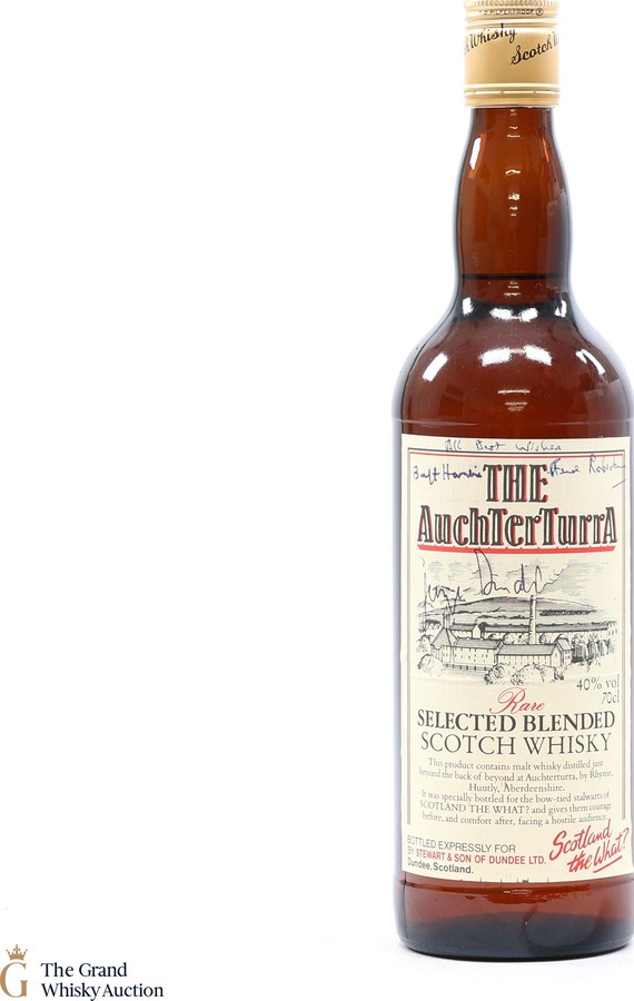 The AuchTerTurrA Rare Selected Blended Scotch Whisky 40% 700ml