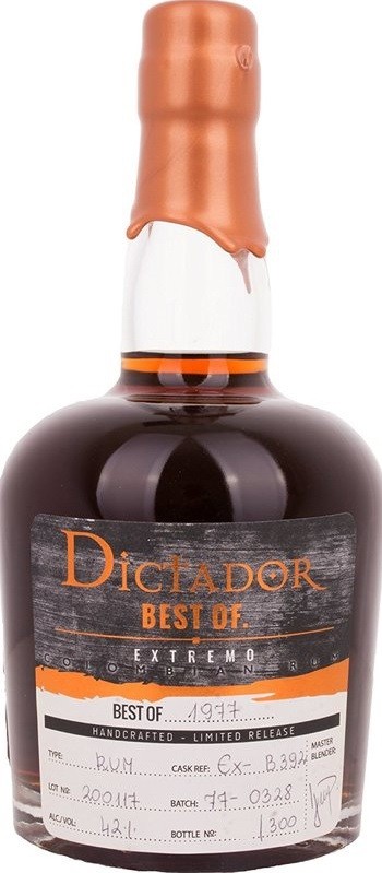 Dictador Best of 1977 Extremo 42% 700ml