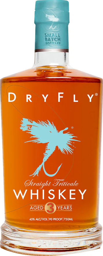 Dry Fly 3yo Straight Triticale Whisky 43% 375ml