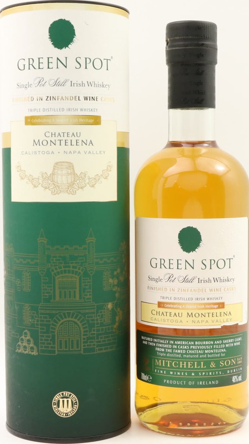 Green Spot Chateau Montelena Zinfandel Wine Cask 46% 700ml